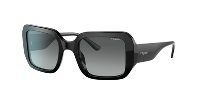 Vogue Eyewear Woman Sunglasses Vo5369s In Grey Gradient