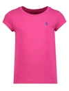Polo Ralph Lauren Kids' Logo Cotton-jersey T-shirt In Pink