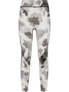 FENDI FLORAL PRINT LEGGINGS