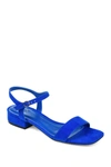 Journee Collection Journee Beyla Open Toe Sandal In Blue