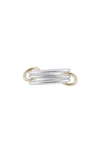 Spinelli Kilcollin Women's Solarium Sg Stack Ring In Sterling Silver & 18k Yellow Gold