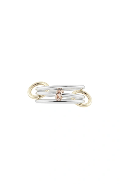 Spinelli Kilcollin Acacia Sg Ring In Sterling Silver & 18k Yellow Gold