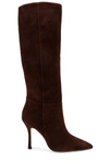 Larroude The Kate Boot In Brown