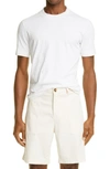 Brunello Cucinelli Short Sleeve Regular Fit T-shirt In White