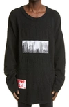 RAF SIMONS ARCHIVE REDUX SS '02 OVERSIZE COTTON SWEATER,A01-804-50003-00099