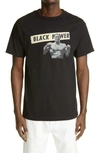 ADESHOLA MAKINDE FLEX BLACK POWER COTTON GRAPHIC TEE,005