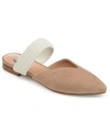 Journee Collection Journee Roxeene Slip-on Mule In Taupe