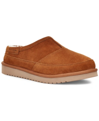 Koolaburra By Ugg Graisen Faux Shearling Lined Slipper In Brown