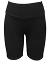 JENNI RIBBED BIKE SHORTS, CREATED FOR MACY'S