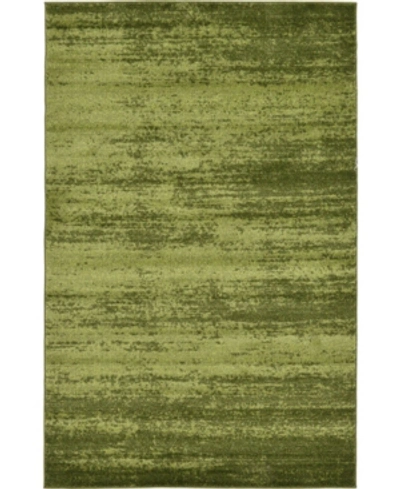 Bridgeport Home Lyon Lyo3 5' X 8' Area Rug In Green