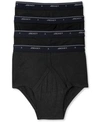 Jockey Men's 4-pack Classic Low-rise Briefs In Black