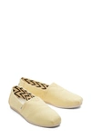 Toms Alpargata Slip-on In Yellow