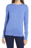 Halogenr Halogen Crewneck Sweater In Blue Azurite