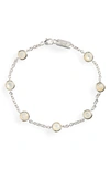 Ippolita Women's Lollipop Sterling Silver & Mother-of-pearl Station Link Bracelet In Silver