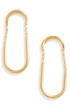 MADEWELL TIMESPAN HOOP EARRINGS,MD602