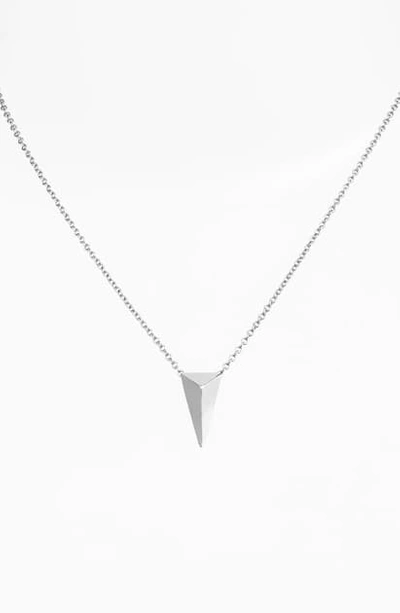 Alexis Bittar 'miss Havisham' Pendant Necklace In Silver