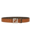 FENDI MEN'S LOGO REVERSIBLE BELT,0400013756420