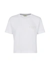 Fendi Logo Lattice T-shirt In White