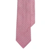 Ralph Lauren Patterned Silk Tie In Pink