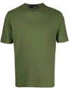 Lardini Cotton Jersey T-shirt In Green