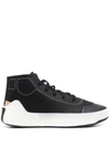 Adidas Originals Treino Mid-cut Sneakers In Black