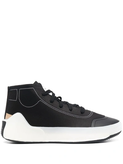 Adidas Originals Treino Mid-cut Sneakers In Black