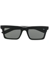 Retrosuperfuture Tinted Square-frame Sunglasses In Black