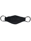 Helmut Lang Seamless Logo Face Mask In Black