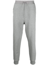 Y-3 DRAWSTRING-WAIST COTTON TRACK TROUSERS