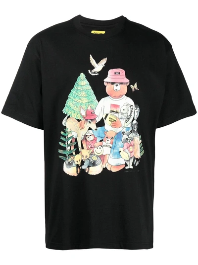 Chinatown Market Graphic-print Short-sleeved T-shirt In Black