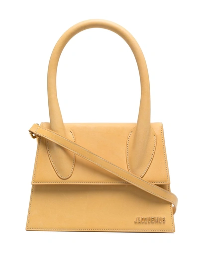 Jacquemus Le Chiquito Moyen Bag In Yellow