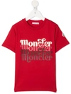 MONCLER 多LOGO印花T恤