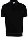 Brioni Classic Polo Shirt In Black