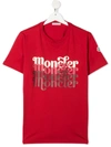 MONCLER 多LOGO印花T恤