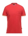 Sundek T-shirts In Red