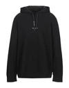 Armani Exchange Hooded Sweatshirt In Black