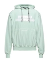 United Standard Drawstring Logo Sweatshirt In Green