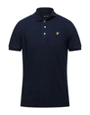 Lyle & Scott Lyle And Scott Short Sleeved Polo T Shirt Navy In Dark Blue