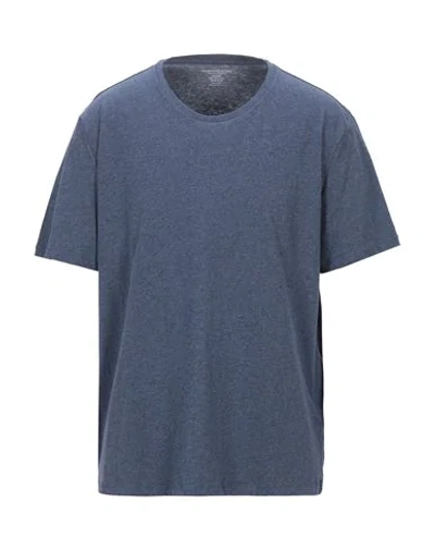 Majestic T-shirts In Slate Blue