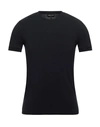 Giorgio Armani T-shirts In Dark Blue