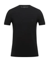 Giorgio Armani T-shirts In Black
