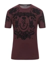 Dolce & Gabbana T-shirts In Brown