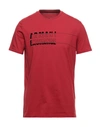 Armani Exchange T-shirts In Red