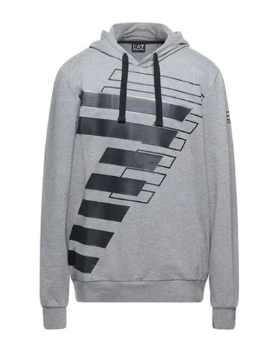 Ea7 Sweatshirts In Grey