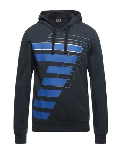 Ea7 Sweatshirts In Blue