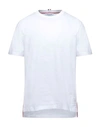 Thom Browne Relaxed-fit Short-sleeved T-shirt In White