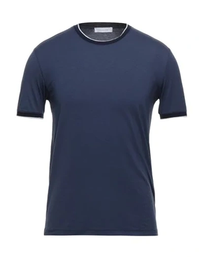 Cruciani T-shirts In Slate Blue