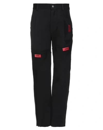 424 Fourtwofour Pants In Black