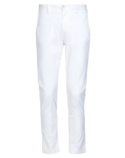 Aglini Casual Pants In White