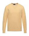 Alan Paine Sweaters In Yellow